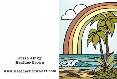 Fresh Air Greeting Card