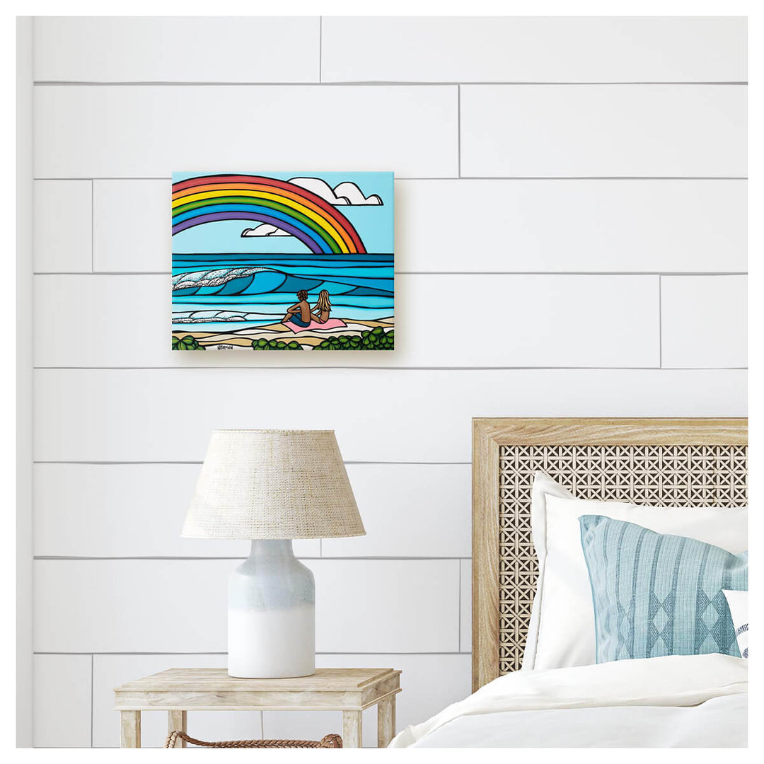 Love Under the Rainbow - Heather Brown - Canvas Giclée - Limited Edition  Print – Heather Brown Art