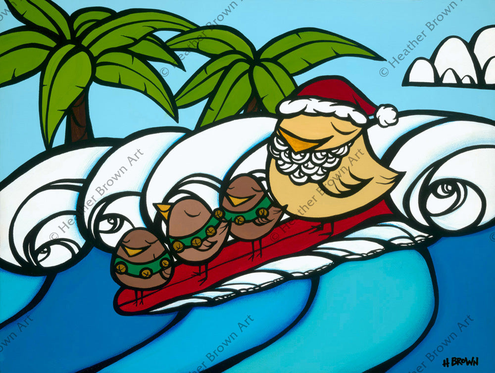 Heather Brown-Christmas Surf 