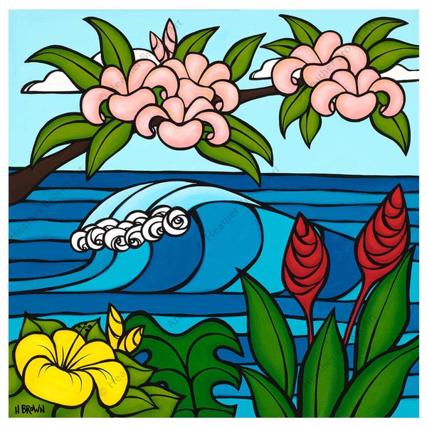 ヘザーブラウンによるキャンバスアートプリント|販売のためのハワイ風 