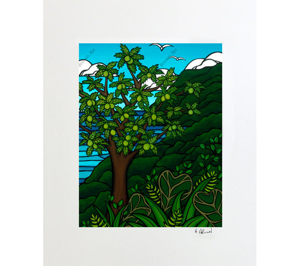 Ku'uipo's - Signed outlet Heather Brown - Matted and Framed