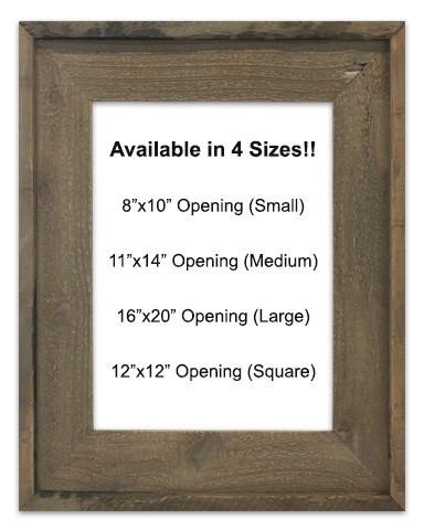 Wood 12x12 Picture Frame Brown 12x12 Poster 12 x 12 Photo